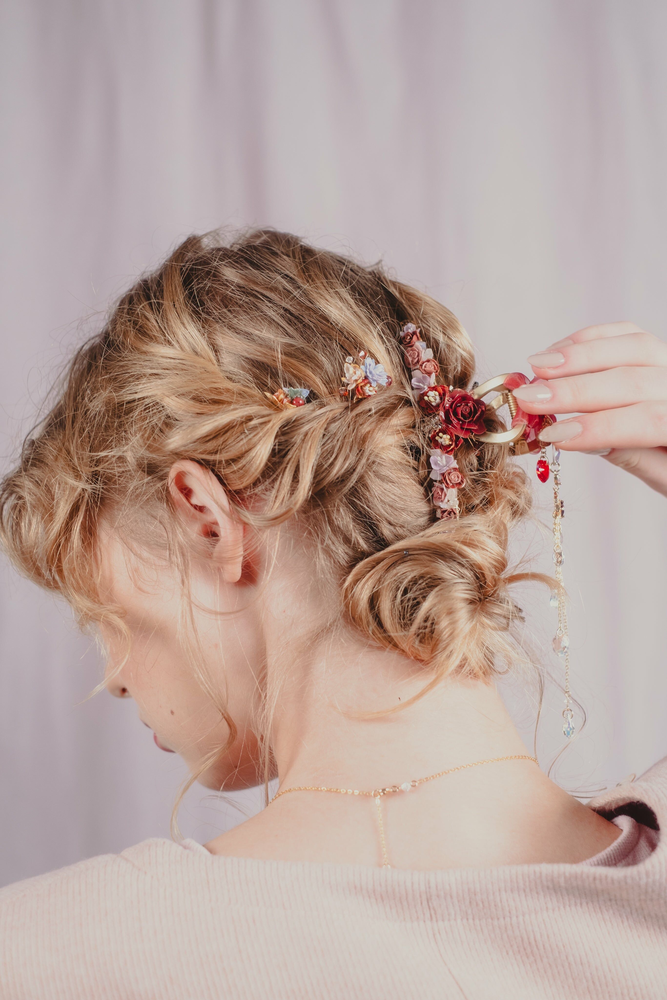 Love Languages of Roses Exquisite Bloom Claw Clip