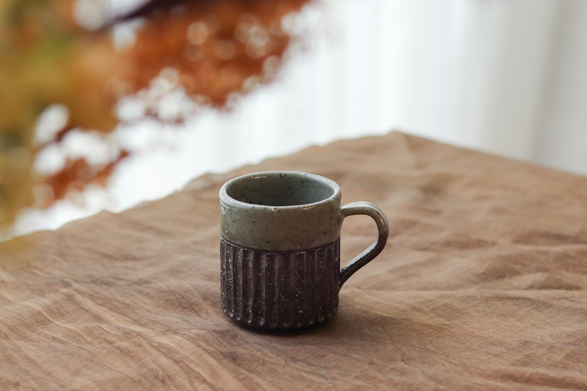 日本 EDITIONS 正陶苑 手作 鎬紋馬克杯