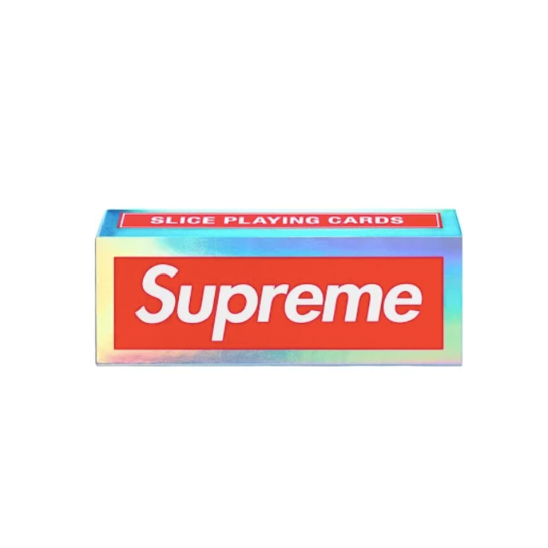 Supreme 23FW Bicycle Holographic Slice Card| FLOMMARKET