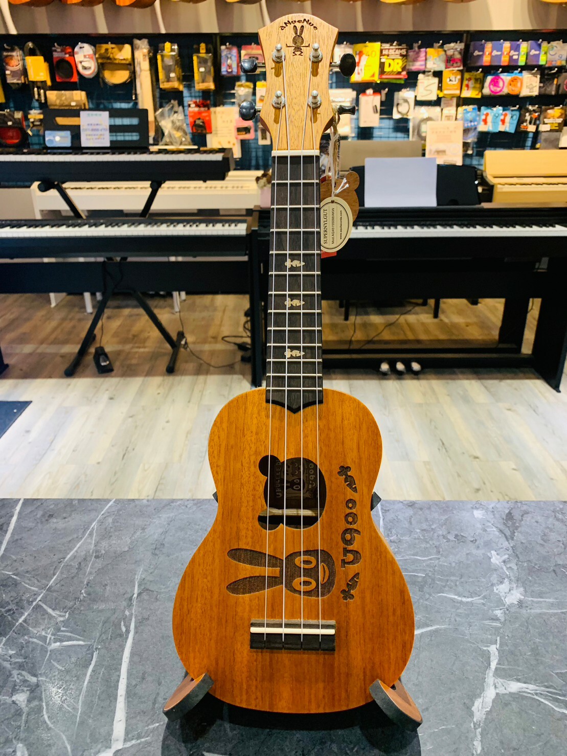 aNueNue US U900 聯名系列 21吋  桃花心木『面單』烏克麗麗 【宛伶樂器】