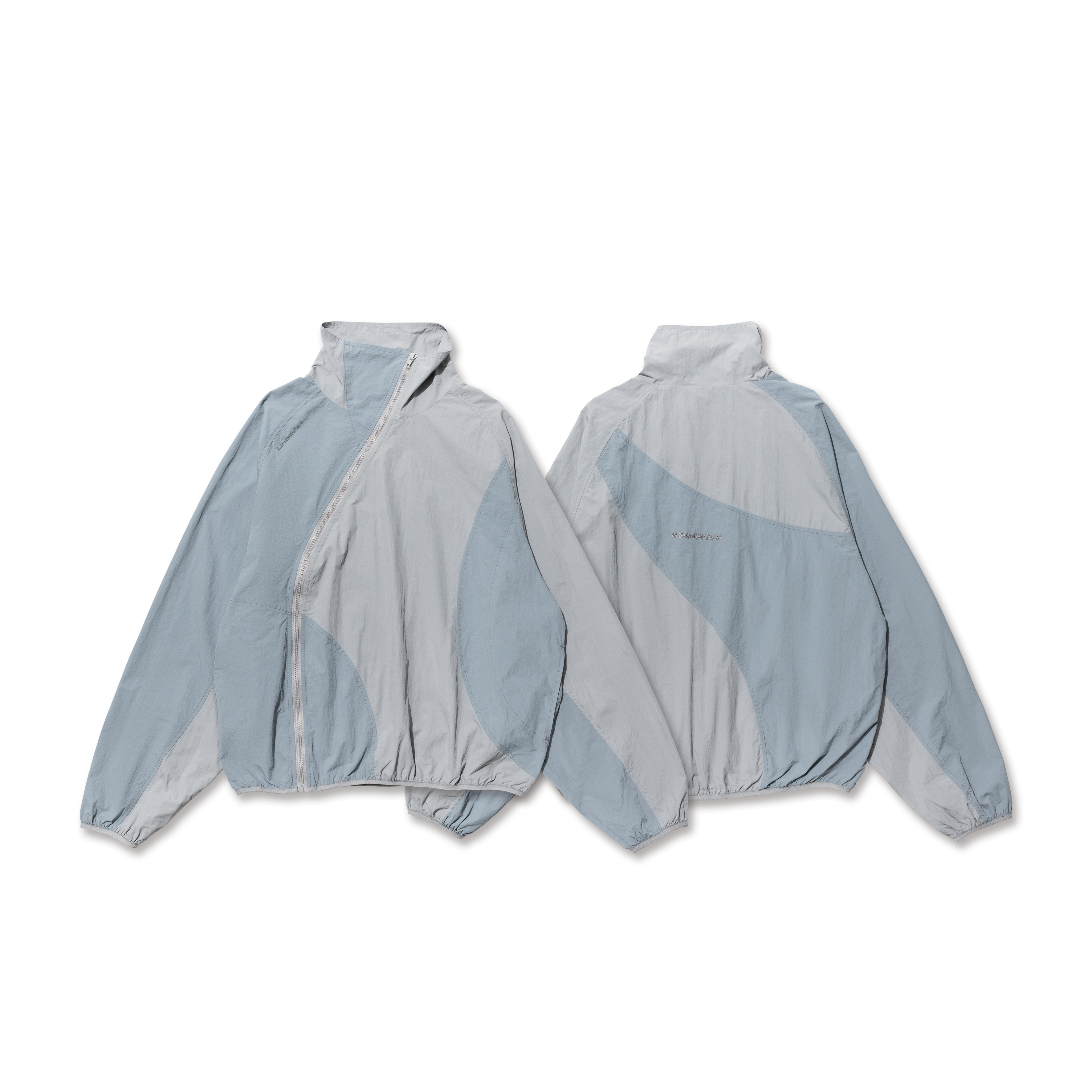 MOMENTUM Fall-Winter 2023 Diagonal Zip Jacket 斜拉鍊拼接夾克