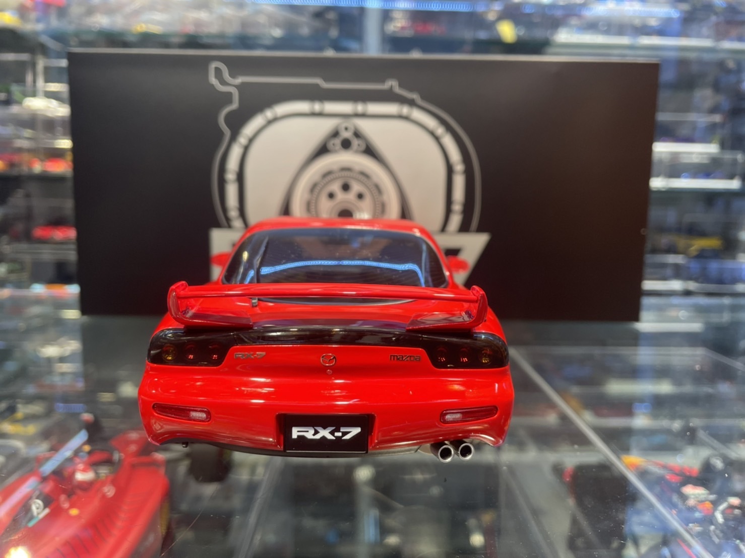 Polar Master MAZDA RX-7 Spirit R Red 1/18