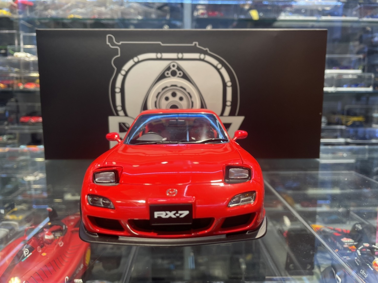 Polar Master MAZDA RX-7 Spirit R Red 1/18