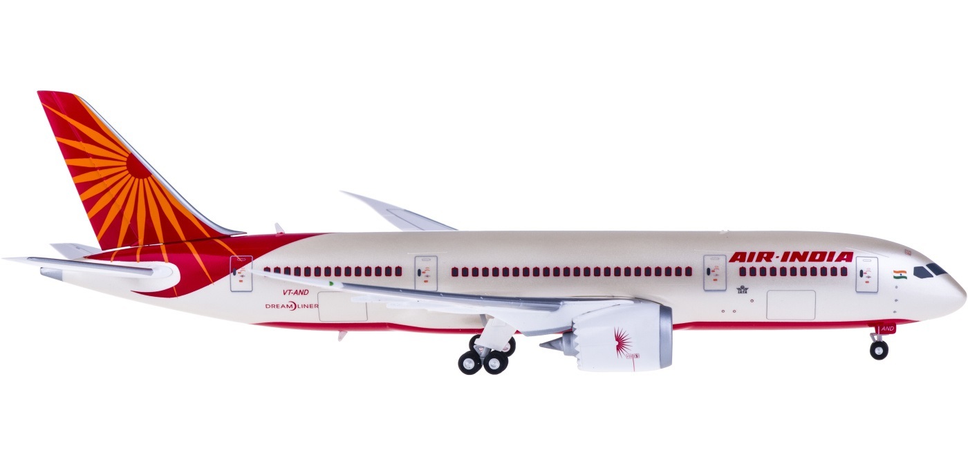 Hogan wings 1/200 印度航空 BOEING 787-8 標準塗裝 (飛行版本)