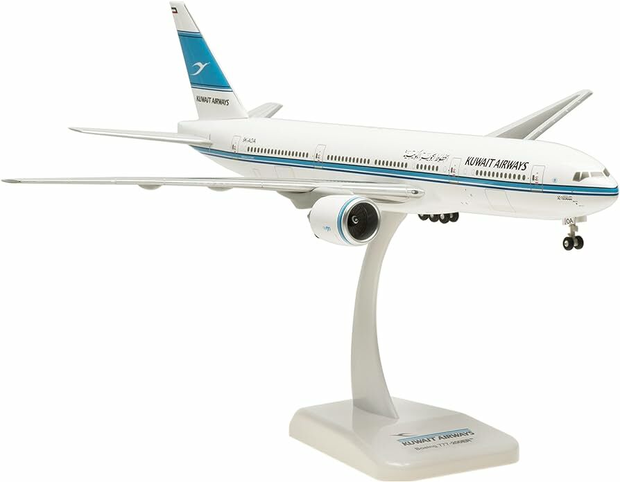 Hogan wings 1/200 科威特航空 BOEING 777-200(ER) 標準塗裝 可蘭經號