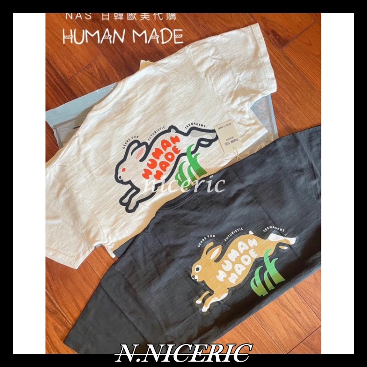 HUMAN MADE Ranbit Graphic兔年款 02兔子 跳耀 兔子 短袖 短T