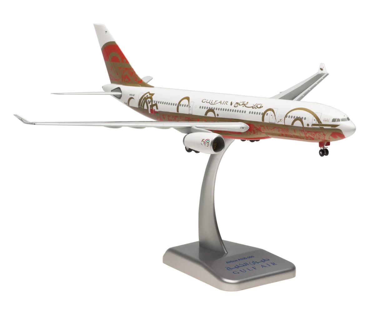 1/200 海灣航空 A330-200 50週年彩繪
