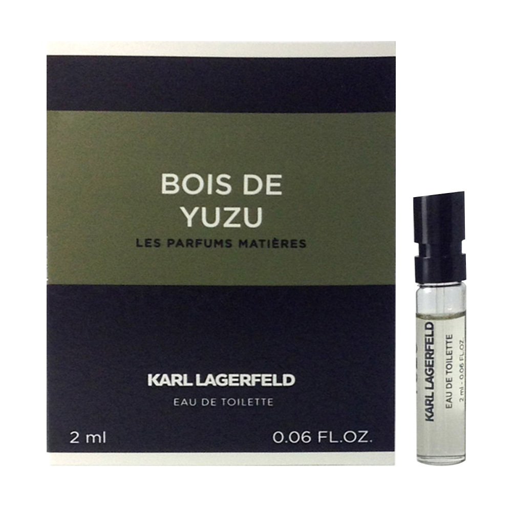 Karl Lagerfeld 卡爾 綠意橙木男性淡香水 2ml 針管