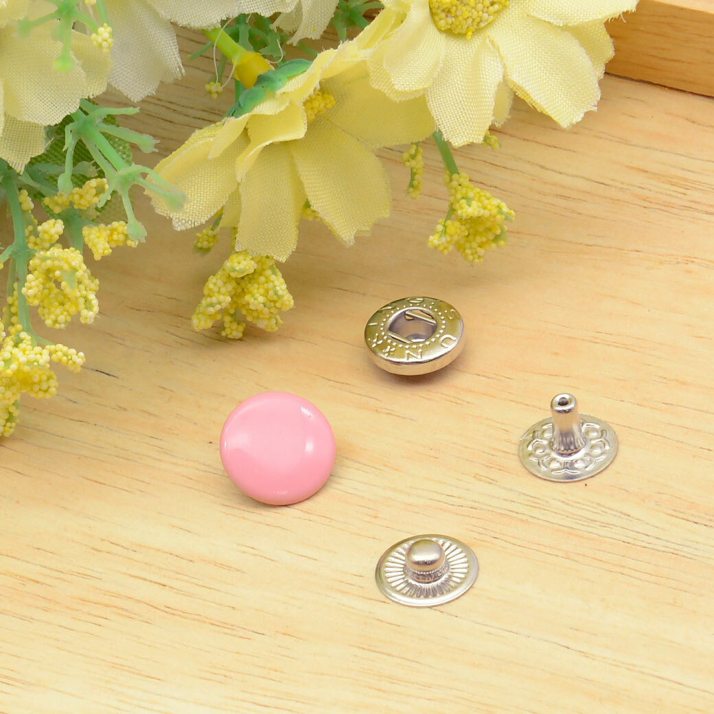 【彩色】13mm 金屬壓釦【四合釦】