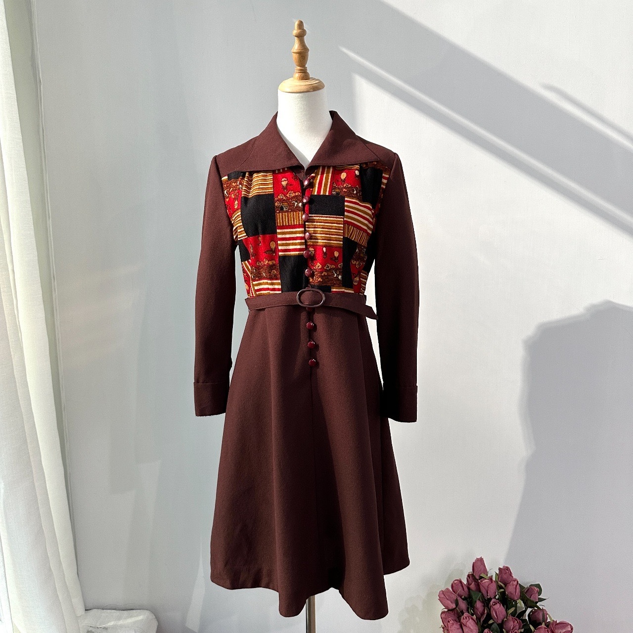 土耳其的熱氣球之旅深啡色連身裙