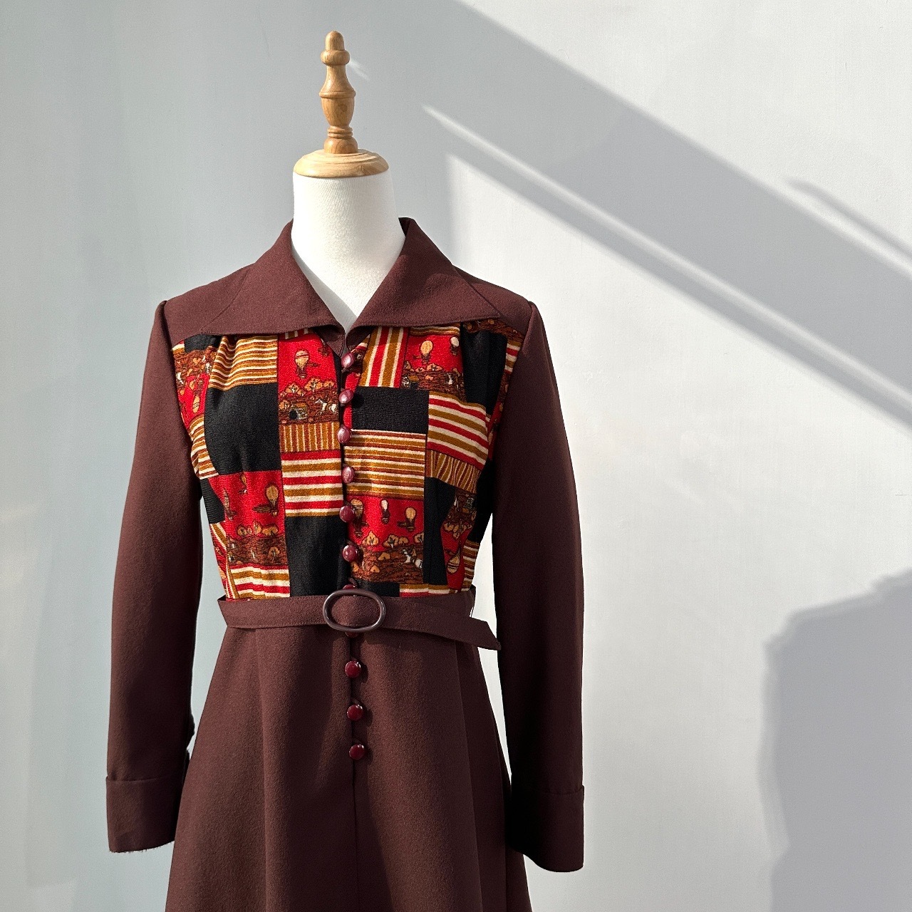 土耳其的熱氣球之旅深啡色連身裙