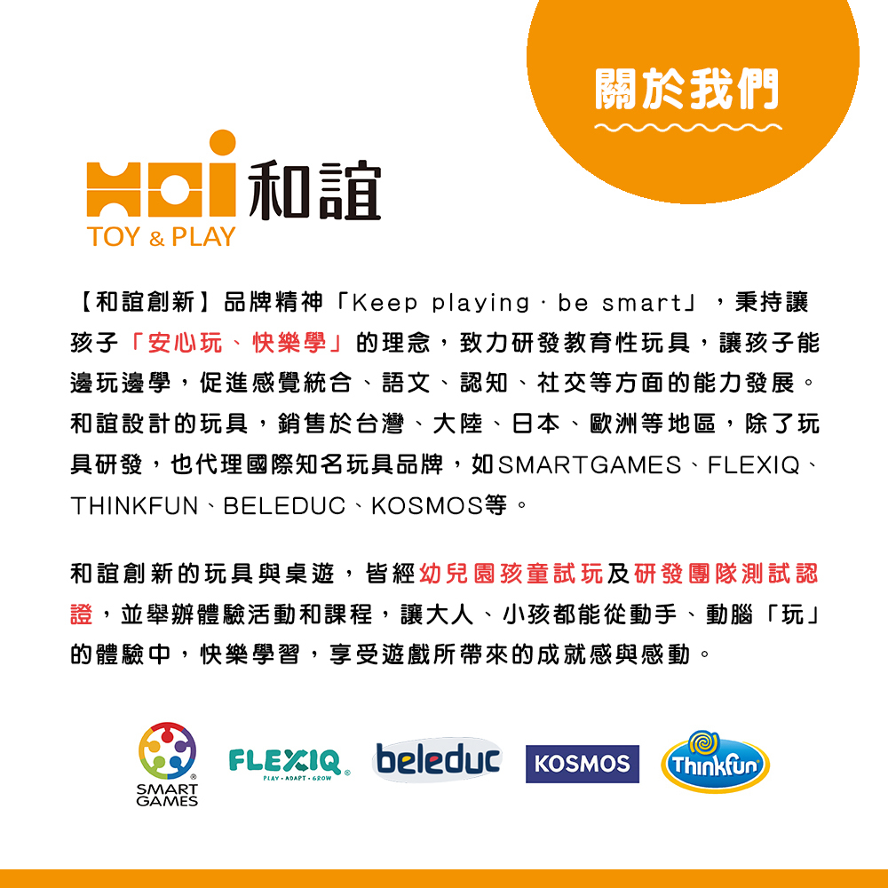 比利時 SMART GAMES - IQ 消波塊