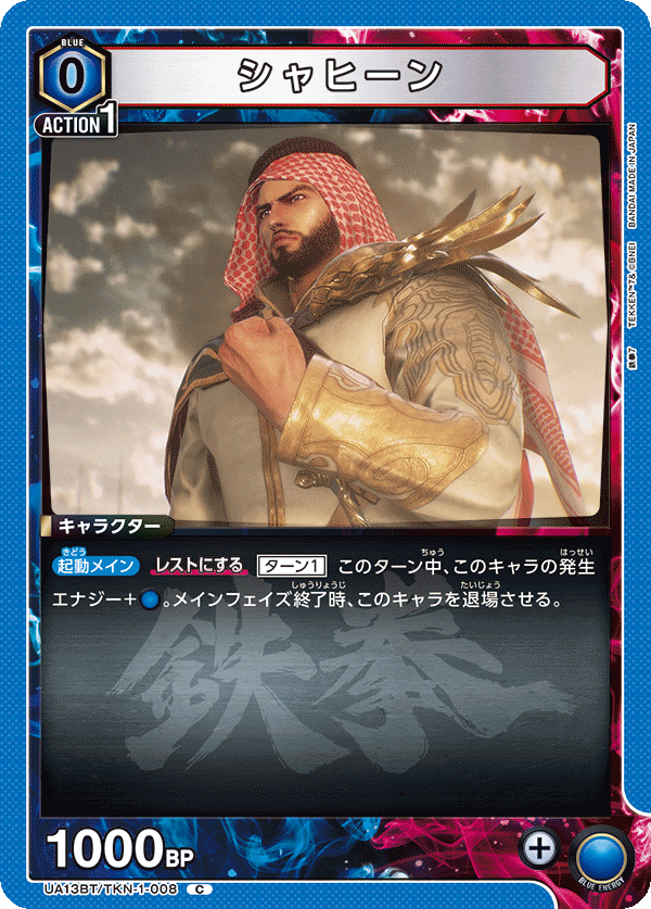 UA13BT/TKN-1-008 シャヒーン