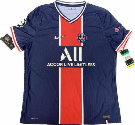 2020/2021 巴黎聖日耳曼 主場 球員版 (UCL ) #6 VERRATTI (BRAND NEW , 10/10)