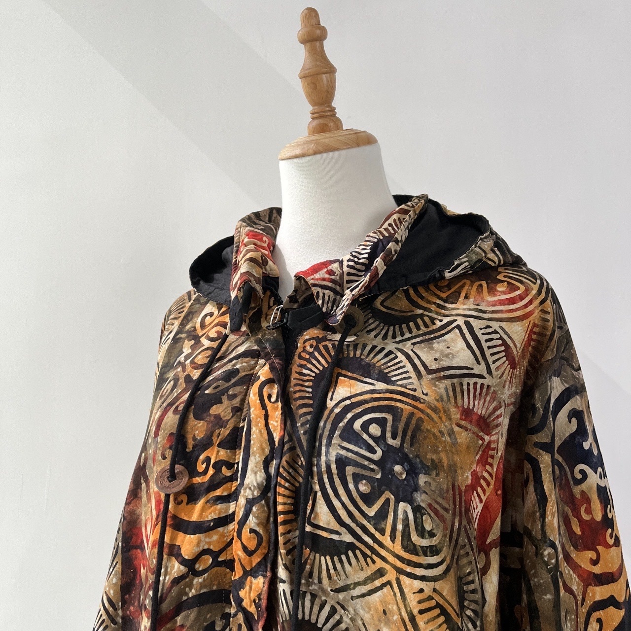 Ana Mori 90s Vintage 時代巨輪連帽外套