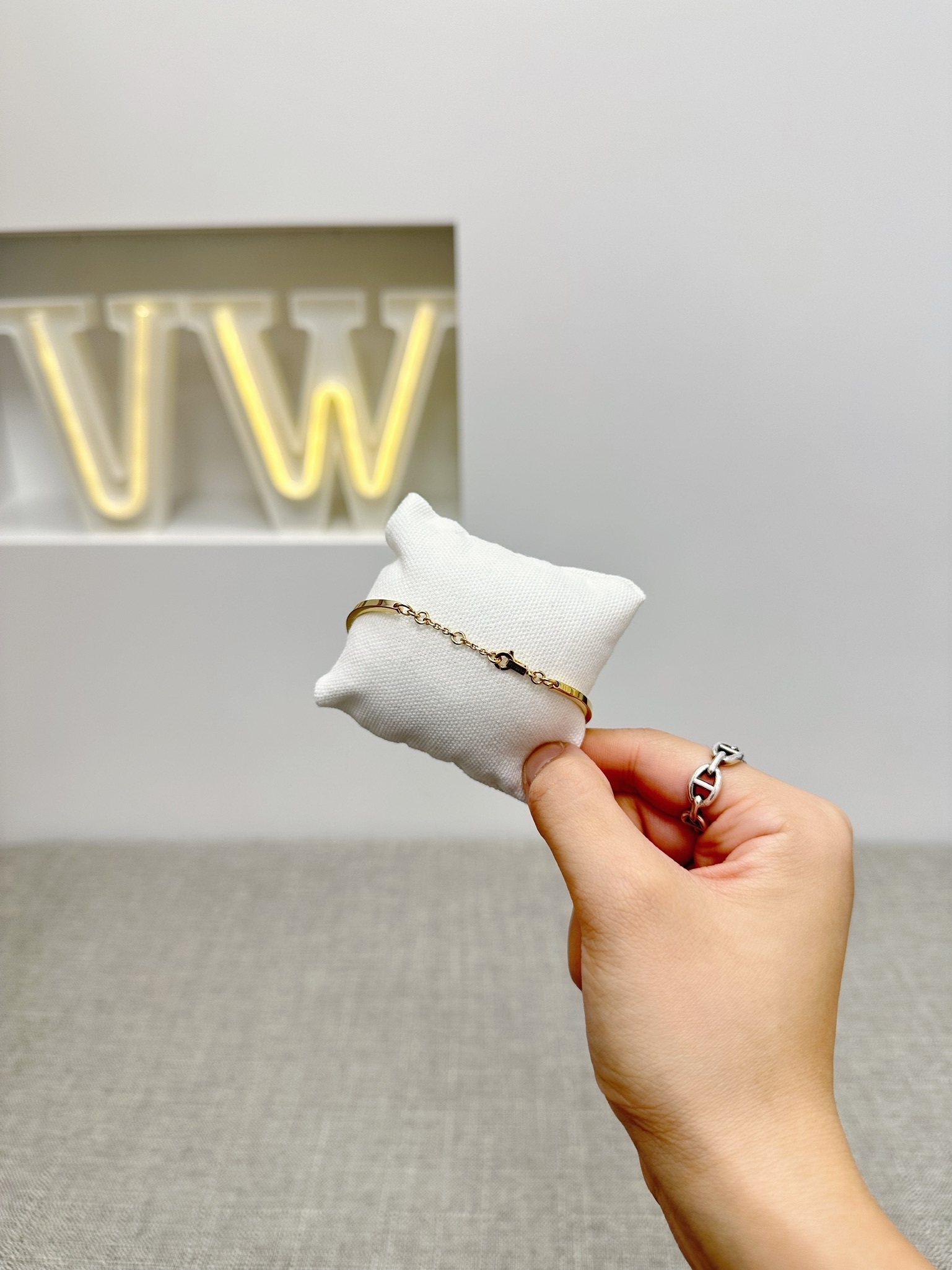 Celine Triomphe Articulated Bracelet