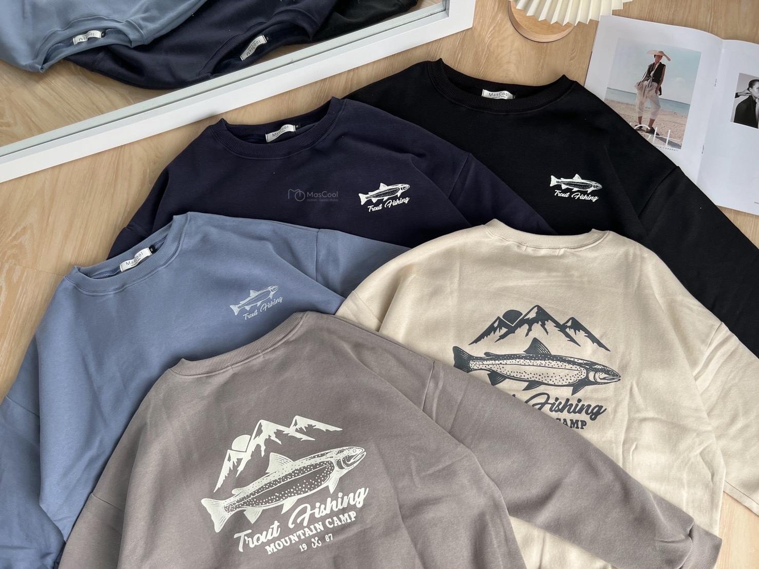 6147 山系鱒魚大學T