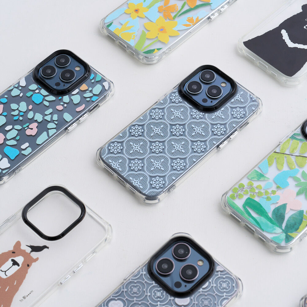 玻璃海棠手機殼