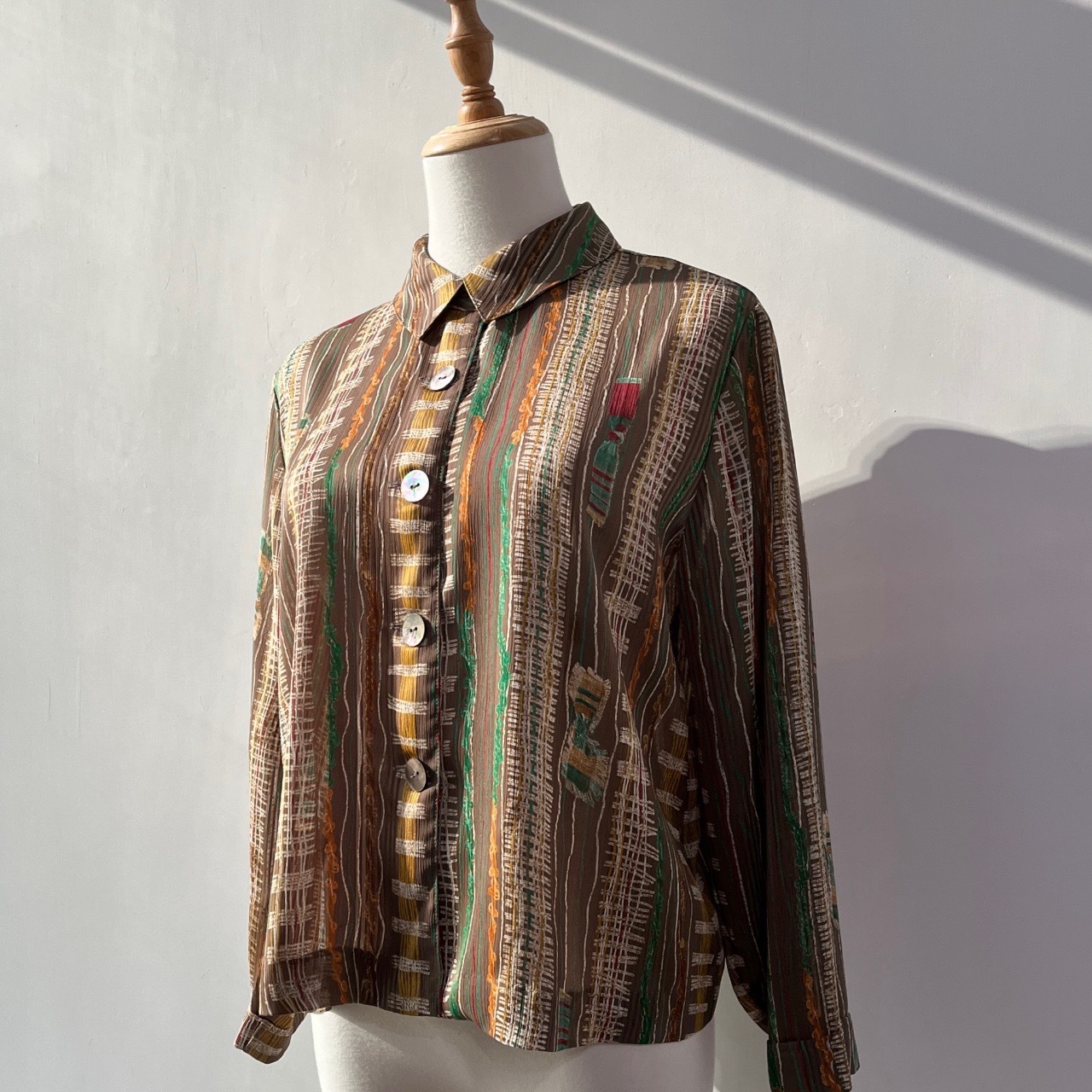 日本製木顏色筆隨心畫長袖上衣