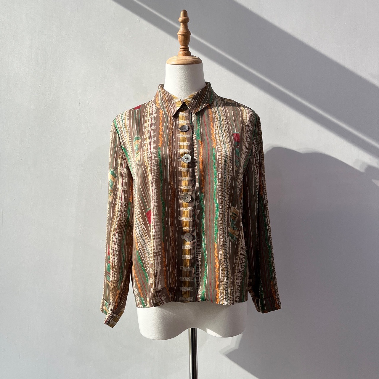 日本製木顏色筆隨心畫長袖上衣