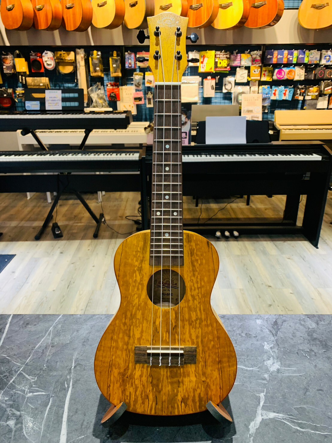 Pukanala Ukulele PU-SPC 23吋朽楓木系列【宛伶樂器】