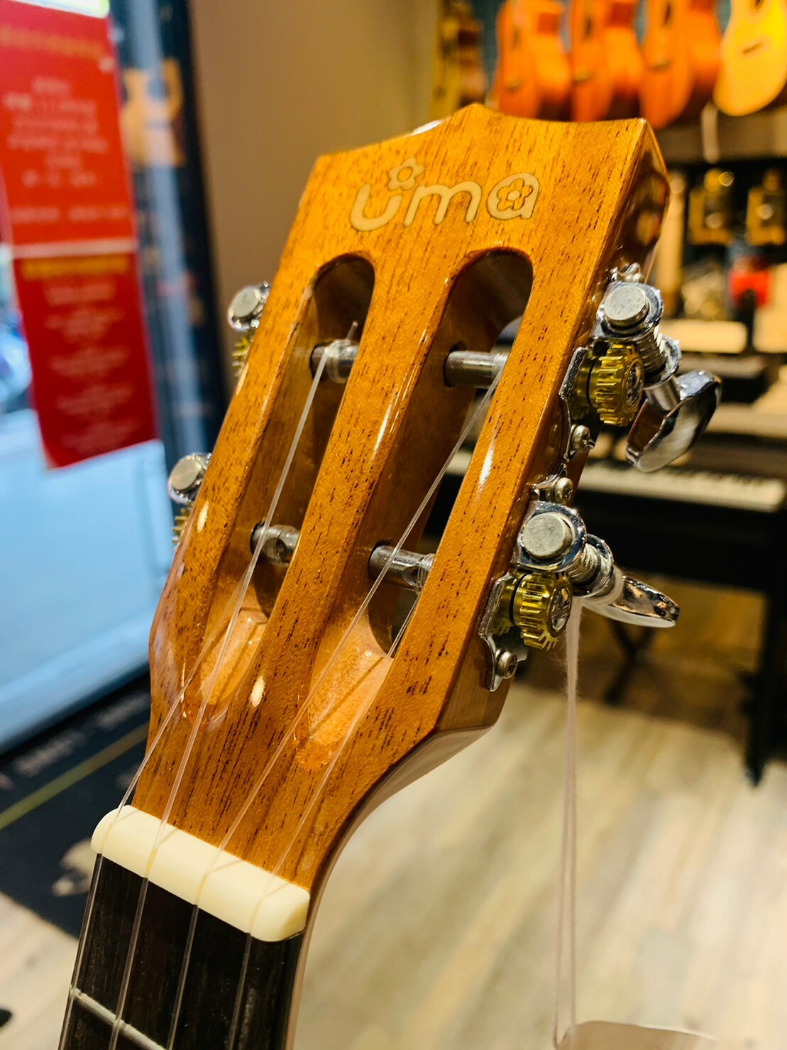 UMA UK-20SC全單板烏克麗麗桃花心木【宛伶樂器】