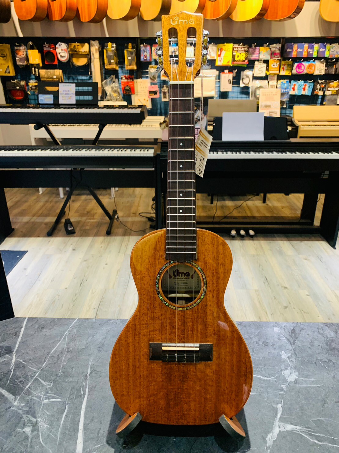 UMA UK-20SC全單板烏克麗麗桃花心木【宛伶樂器】