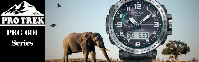 Casio Protrek Climber Line Triple Sensor Solar Men Watch PRG-600 Series