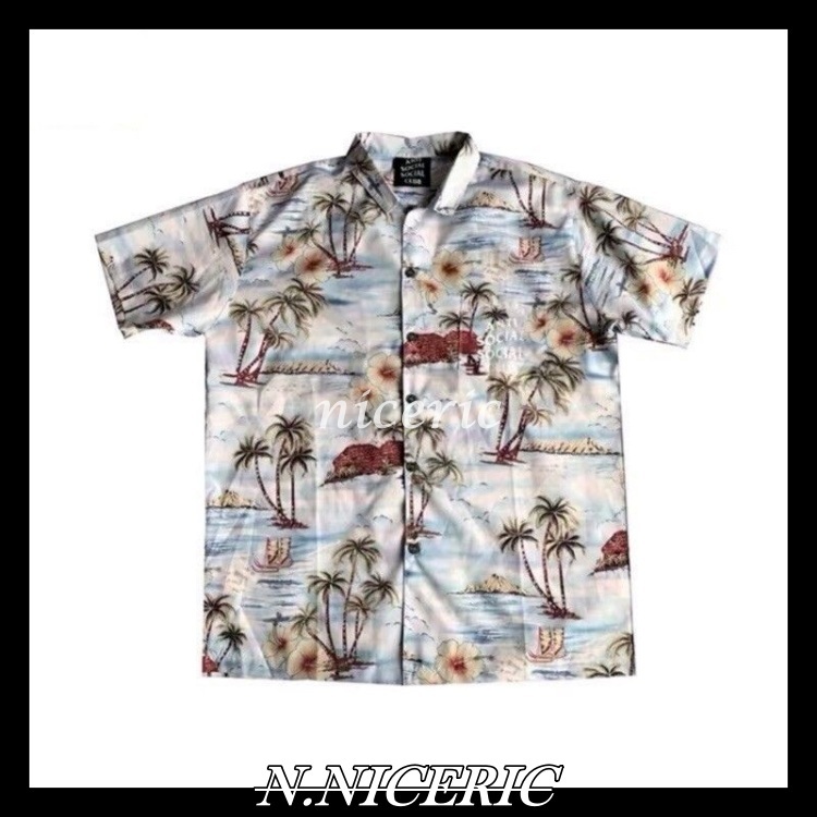[Nice日韓歐美代購］ASSC ANTI SOCIAL SOCIAL CLUB夏威夷T恤短袖襯衫
