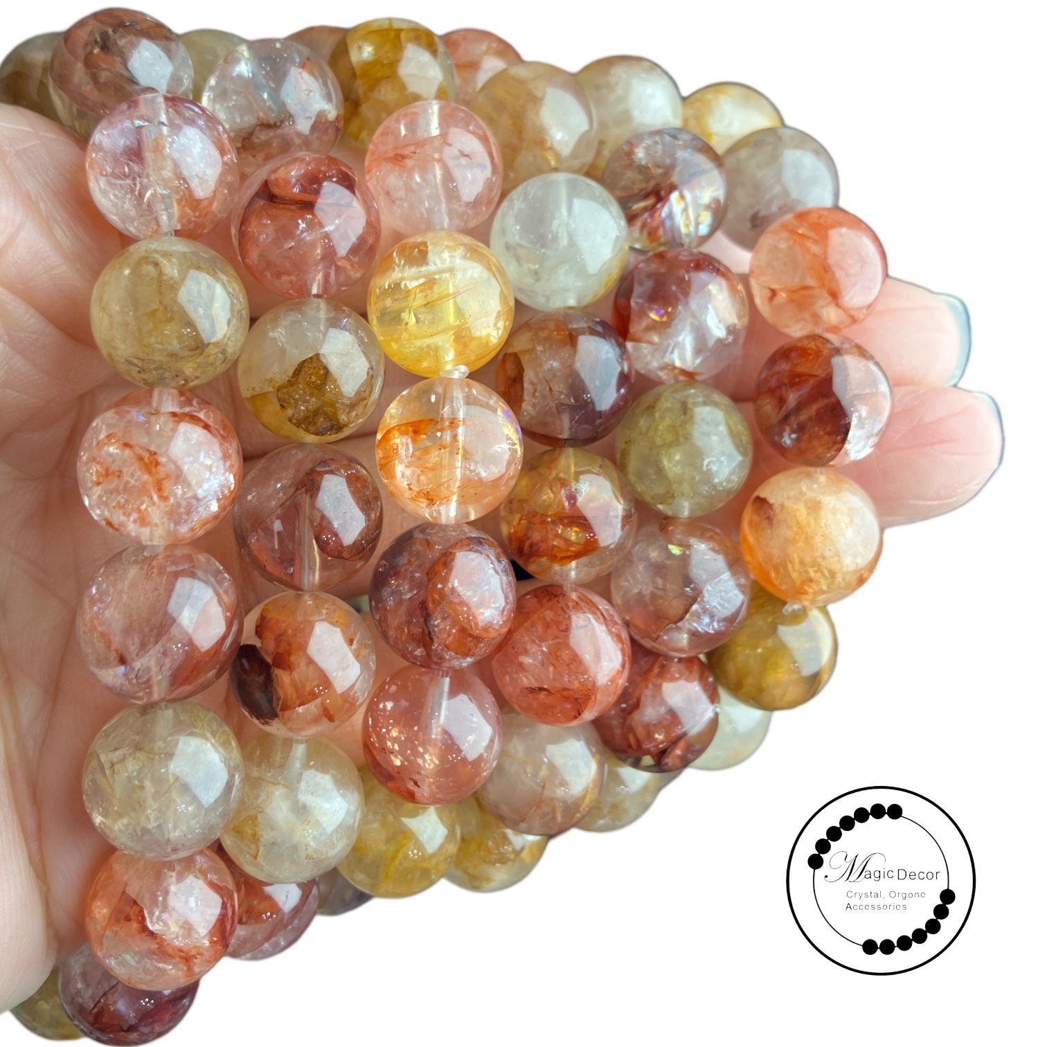 251115 -C10 11mm+鴆羽膠花手串