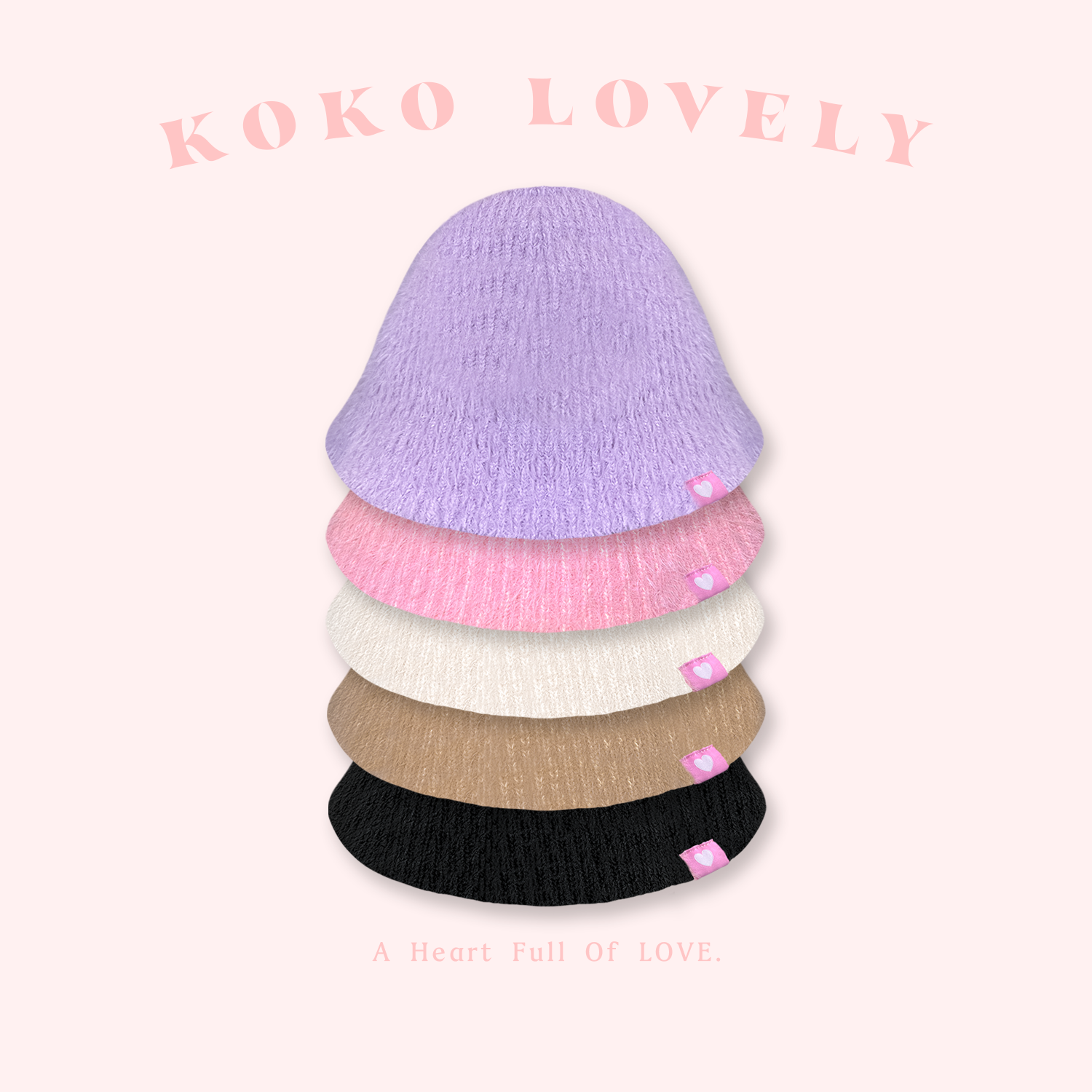 KOKO LOVELY 日系毛毛漁夫帽