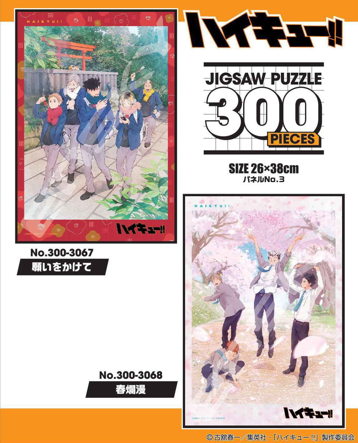 「ACG.GO」「預購」排球少年！！ 300塊拼圖