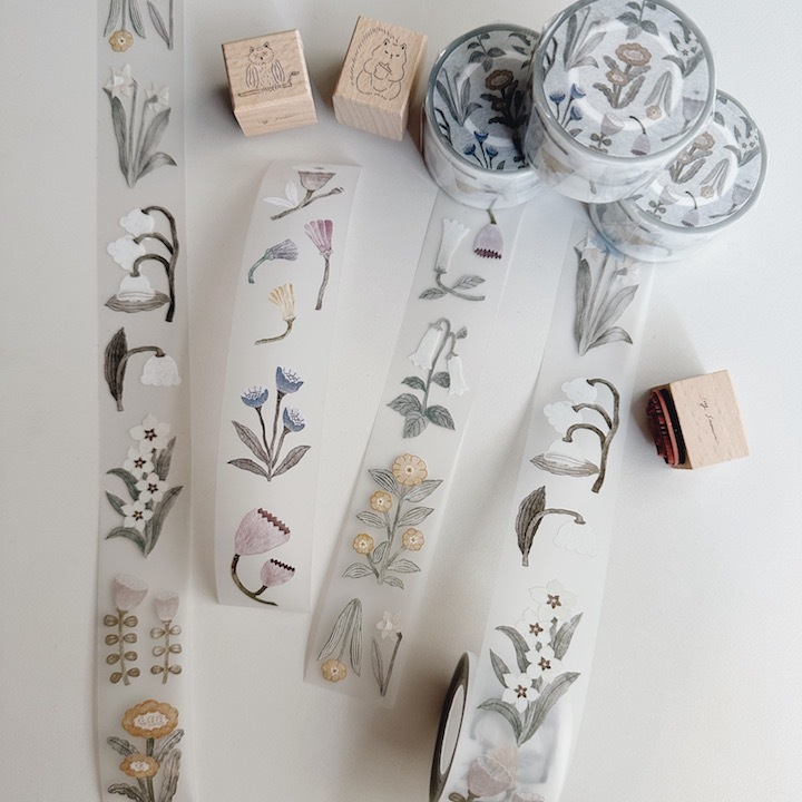 Flower Flower  霧面PET膠帶 ｜森空