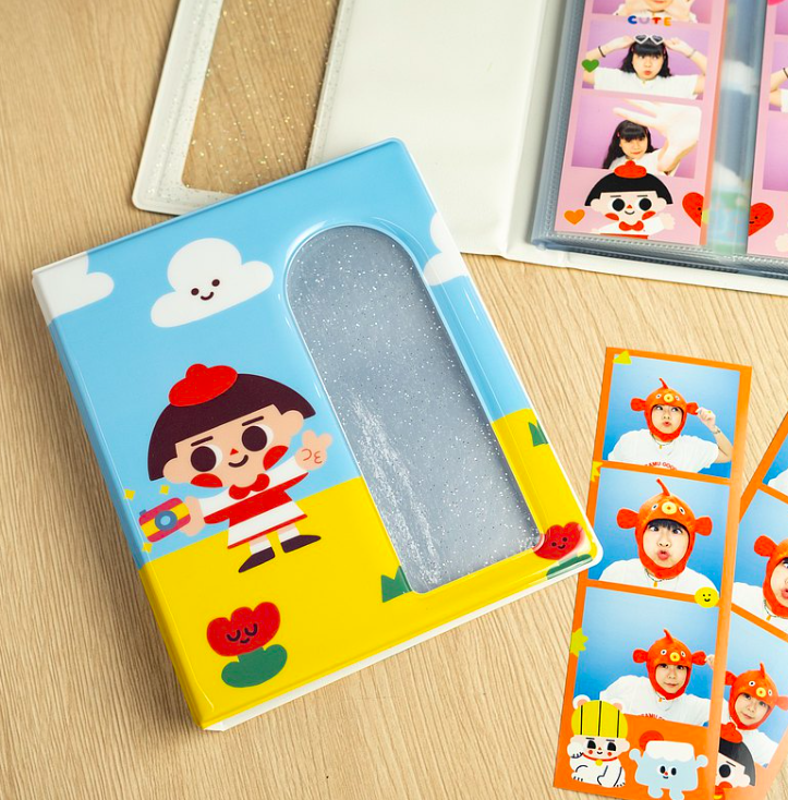 四格拍貼相冊 收集冊｜微醺斑比