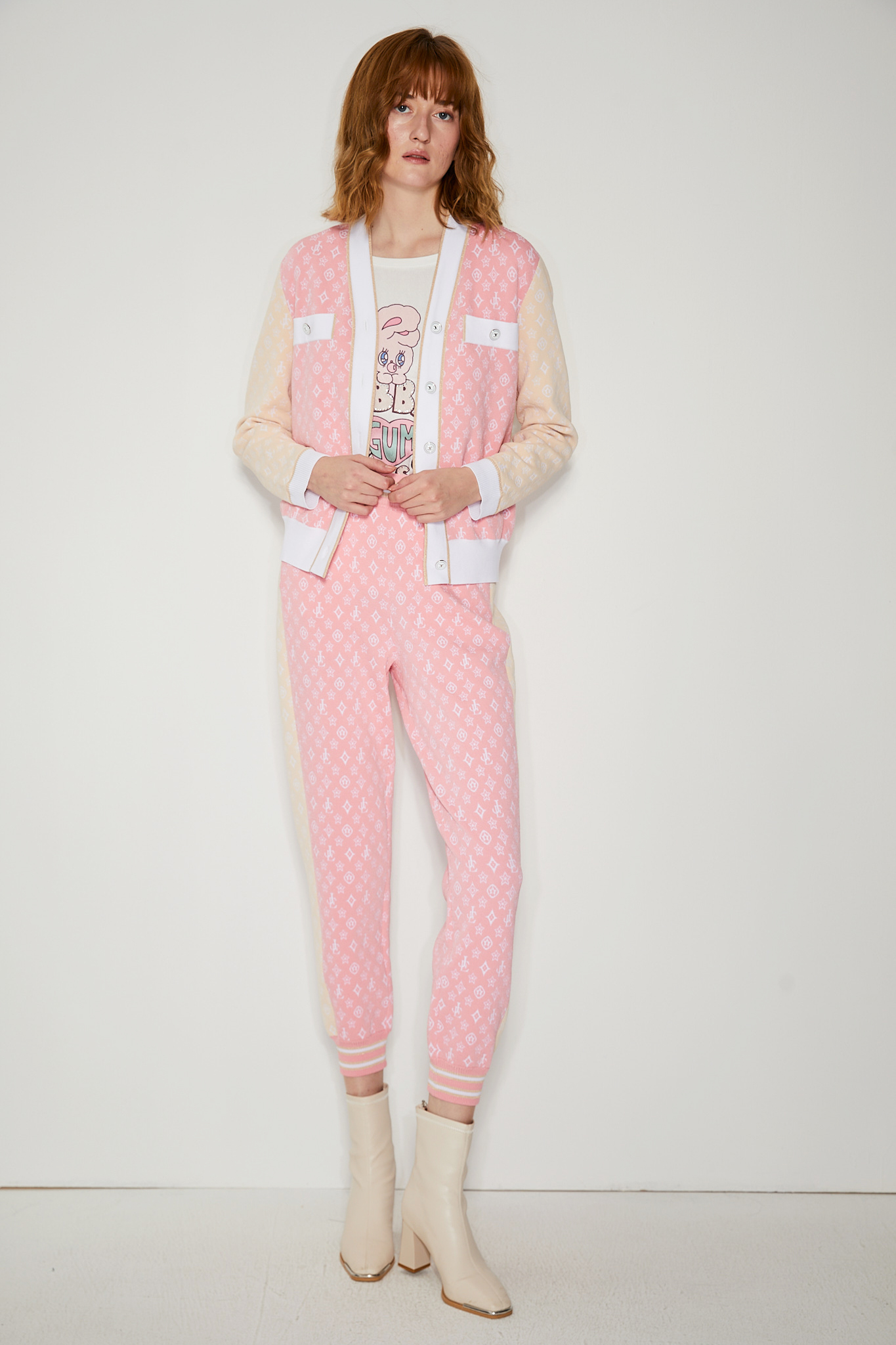 BC15201D1晨曦玫瑰小香風外套