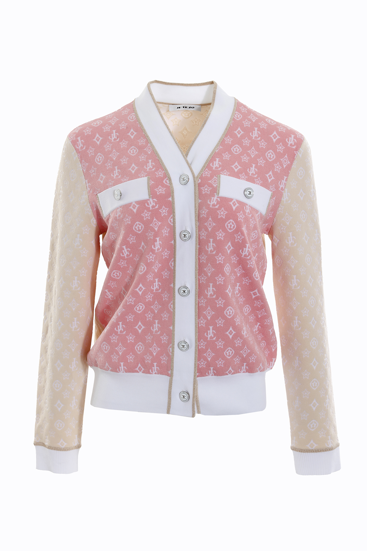 BC15201D1晨曦玫瑰小香風外套