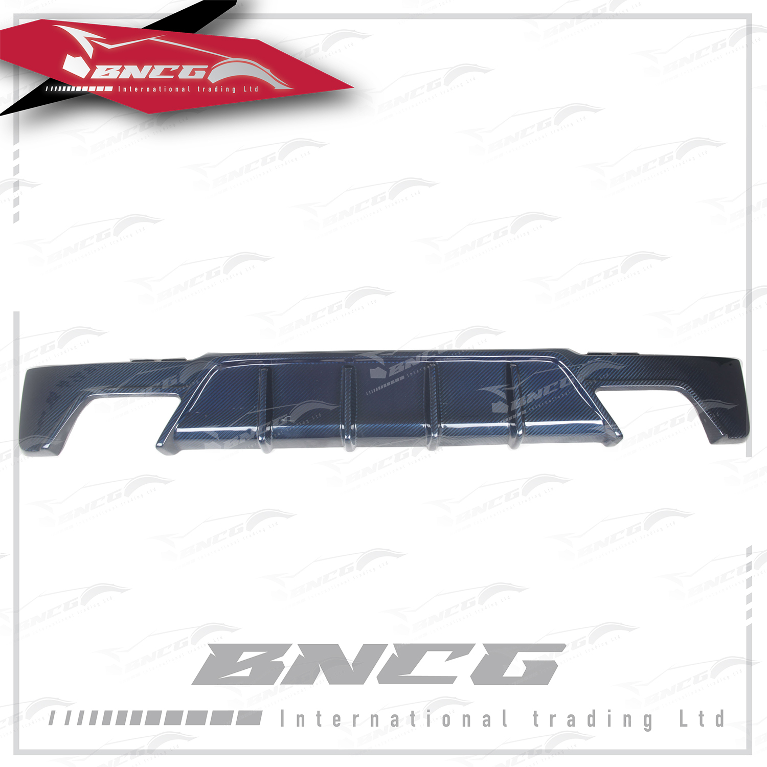 Smart 改裝 卡夢 藍色乾碳纖維 空力套件 Mansory款 後下巴 後導流 尾飾管