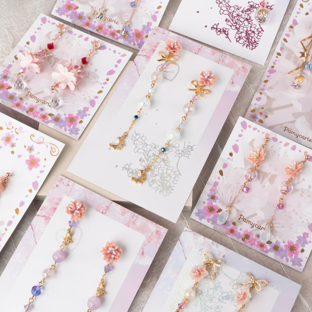 ③ Sakura Earrings (9 Designs)