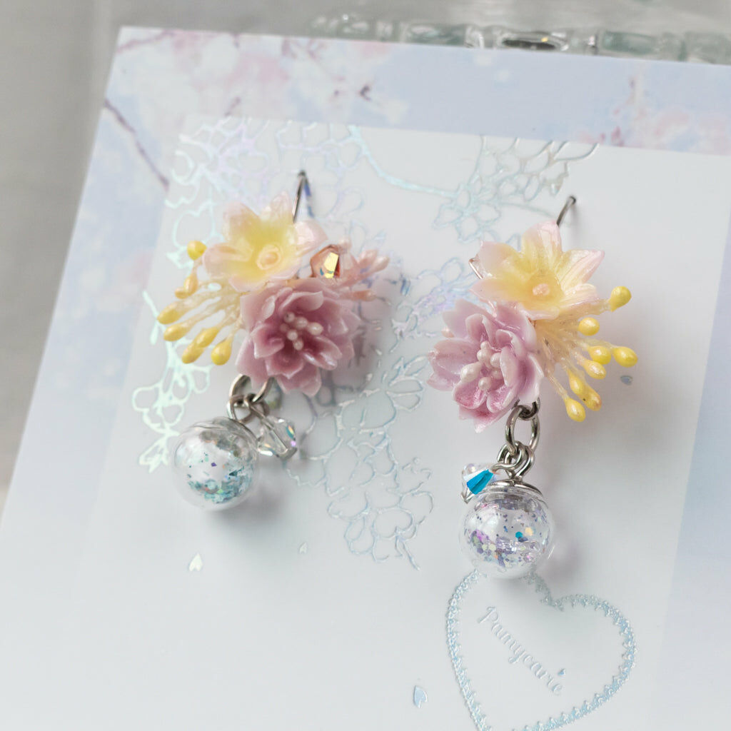 ③ Garden Hoop Earrings (9 Designs)