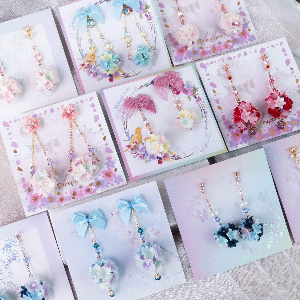 ③ The Bouquet Earrings (10 Designs)
