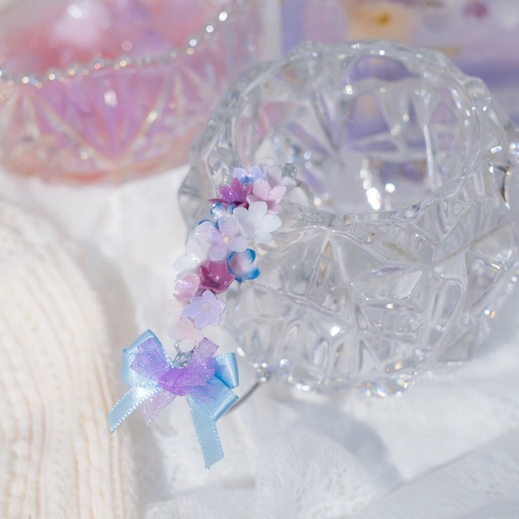 ⑤ Ribbon Floral Bangle (6 Designs)