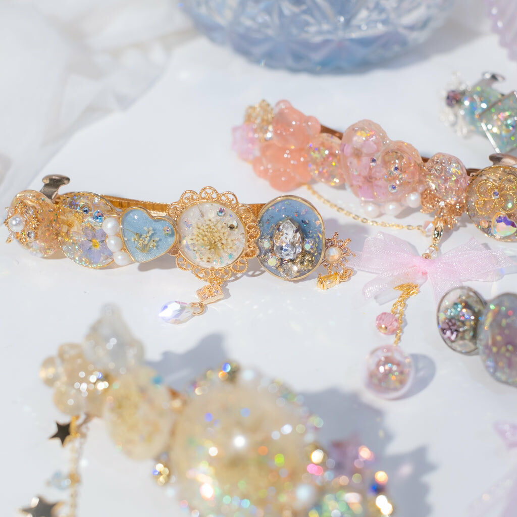 ⑤ Resin Carrie Clip (5 Designs)