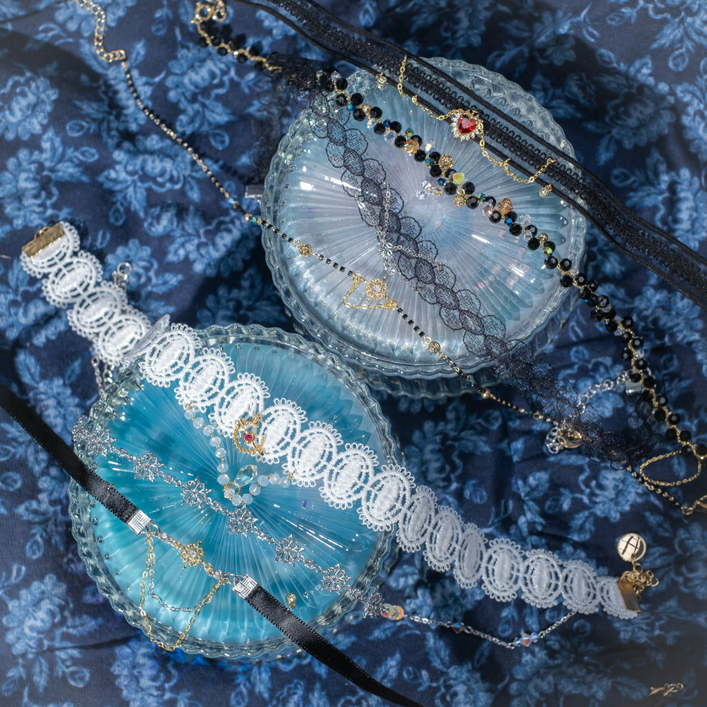 ⑤ Choker - Gothic (7 Designs)