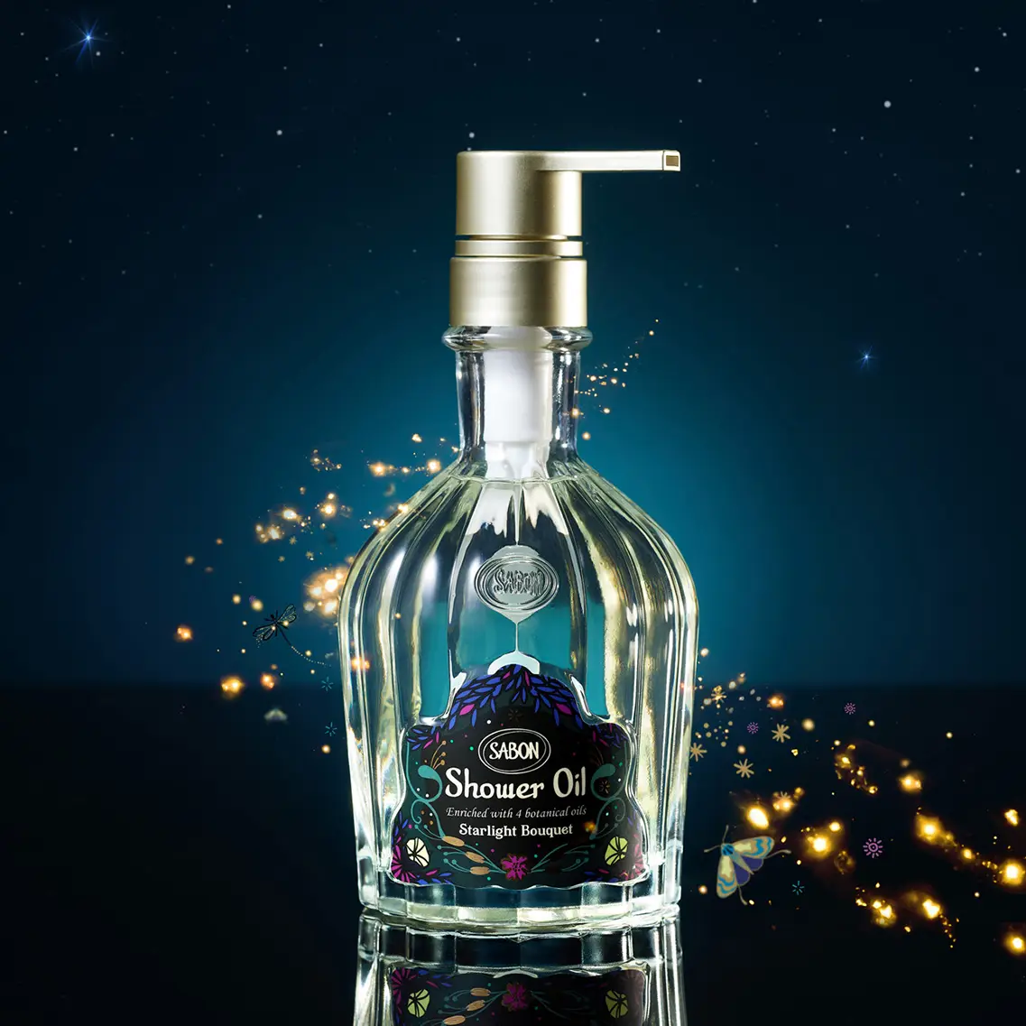 [限定] SABON Shower Oil Starlight Bouquet 沐浴油