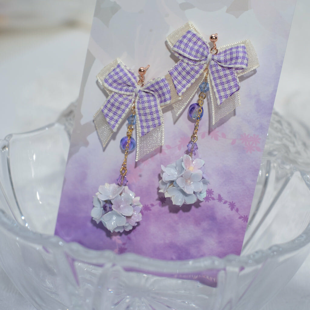 ⑥ The Bouquet Earrings - Blue Summer (6 Designs)