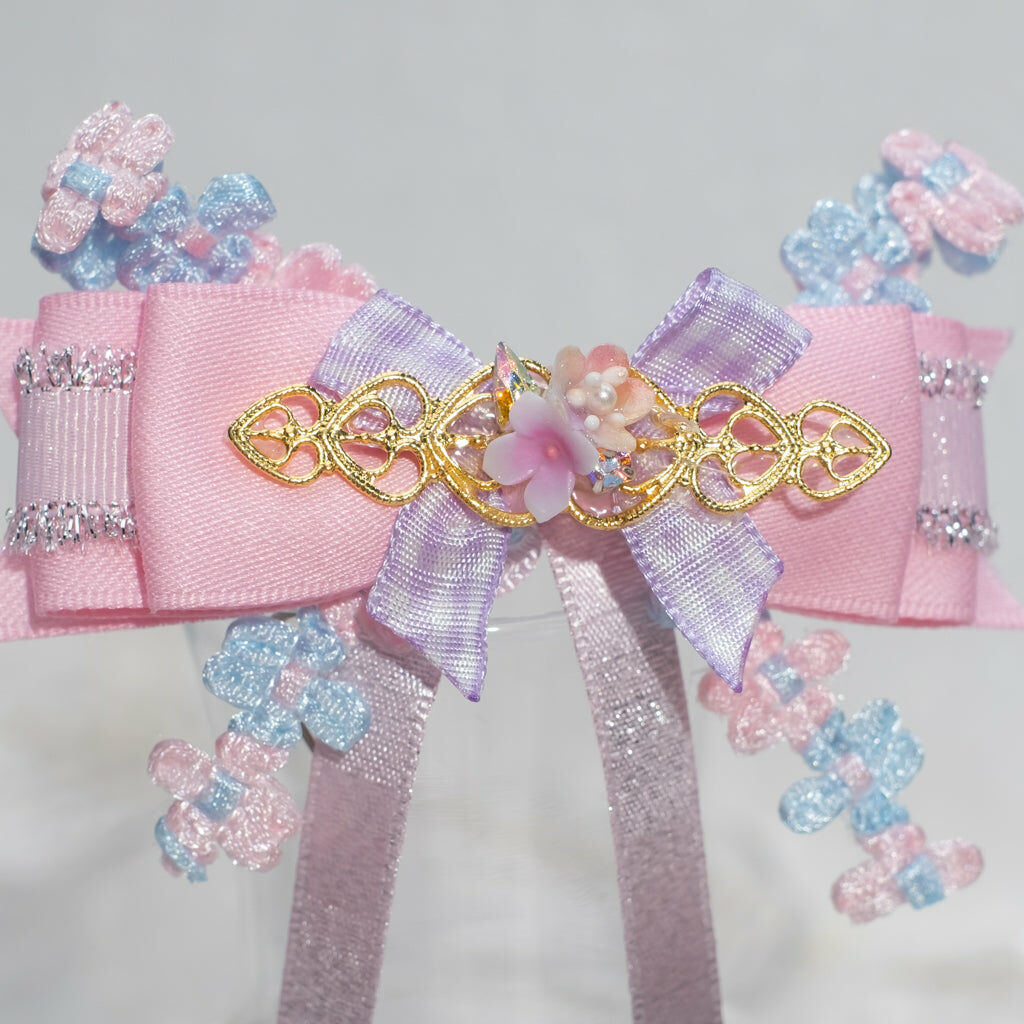 ⑥ 2-way Mini Ribbon Bow Clip-Brooch (11 Designs)