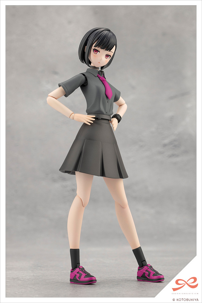 創彩少女庭園 YOMI【Black Canvas】 1/10 創彩少女庭園YOMI【Black Canvas】 壽屋限定商品組裝模型