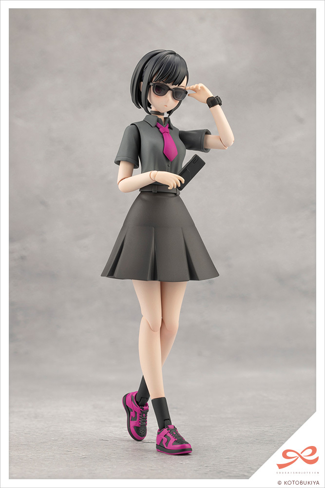 HF7824 未組立 創彩少女庭園 YOMI Black Canvas 1/10 創彩少女庭園YOMI【Black Canvas】 壽屋限定商品組裝模型