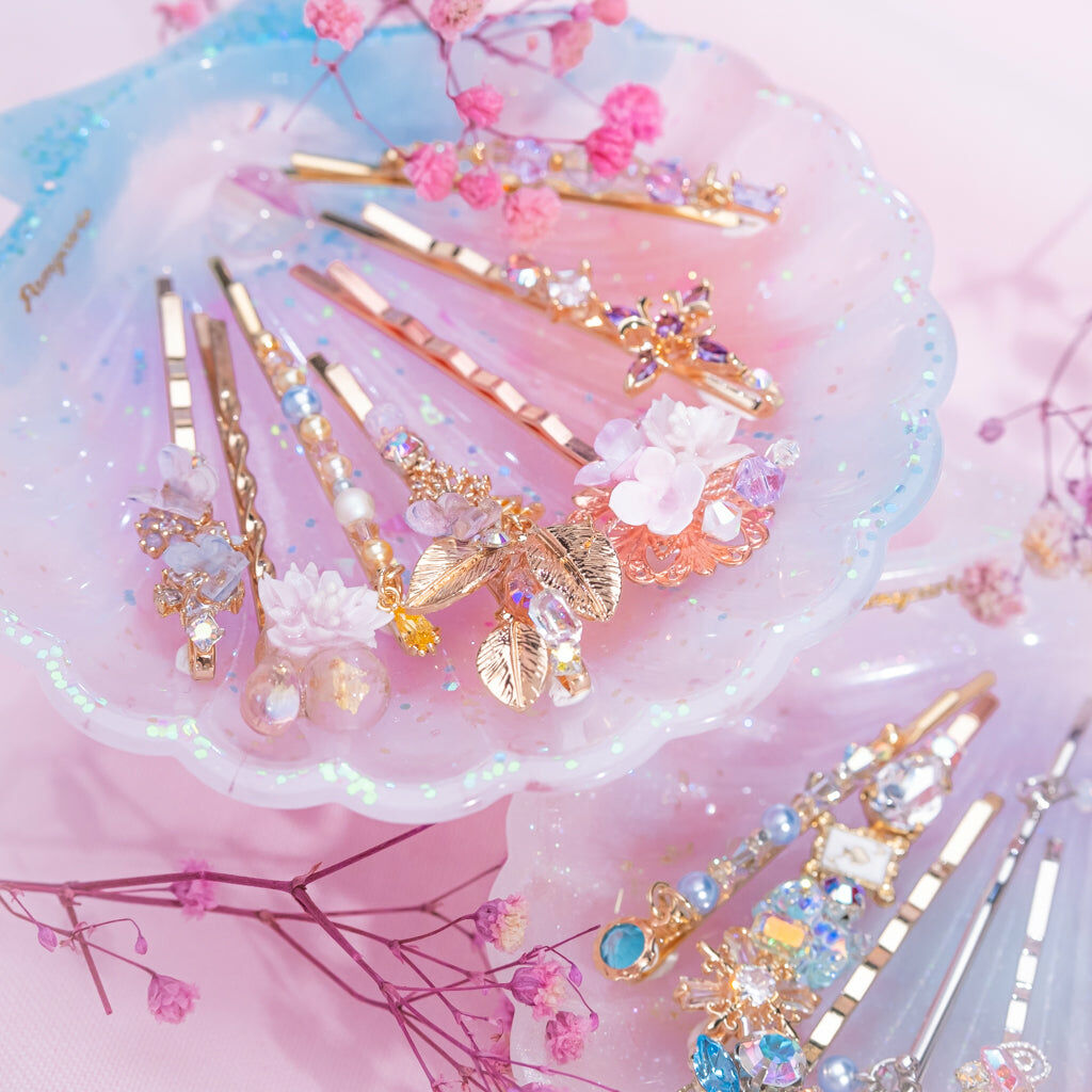 ⑧ Treasure Island Hair Clip Set (10 Designs)