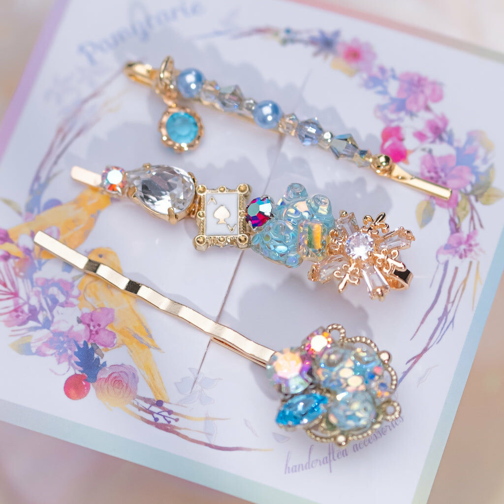 ⑧ Treasure Island Hair Clip Set (10 Designs)